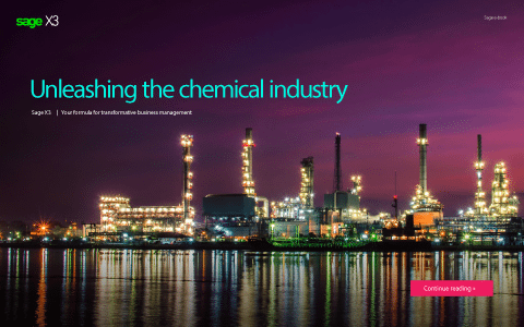 Sage X3 Chemical eBook