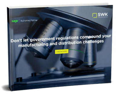 SWK has the only turnkey bundled pharmaceutical preparation manufacturing solution available to help pharmaceutical prep manufacturers comply with all FDA regulations for serialization and traceability internally and across the supply chain.