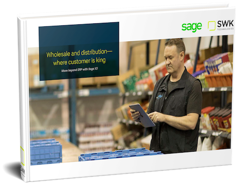 Sage X3 for Distributors - Where Customer Is King White Paper cover image
