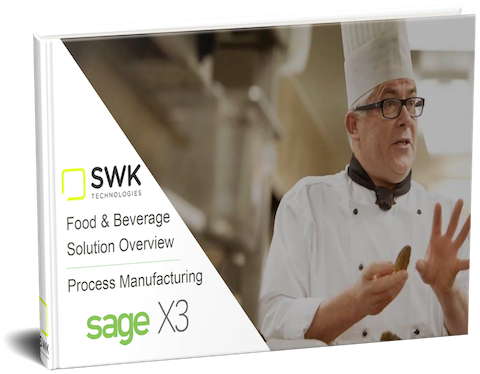 ERP for Food and Beverage Manufacturers eBook cover image