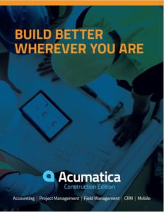 acumatica construction edition review cloud construction management accounting software