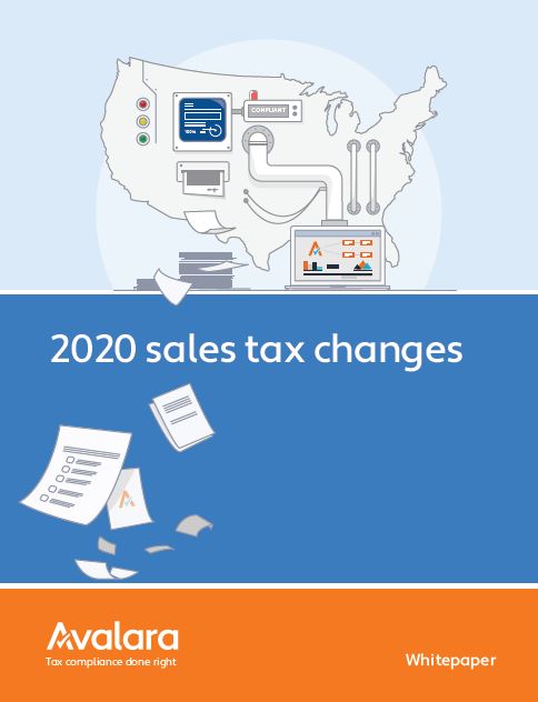 Avalara 2020 Sales Tax Report