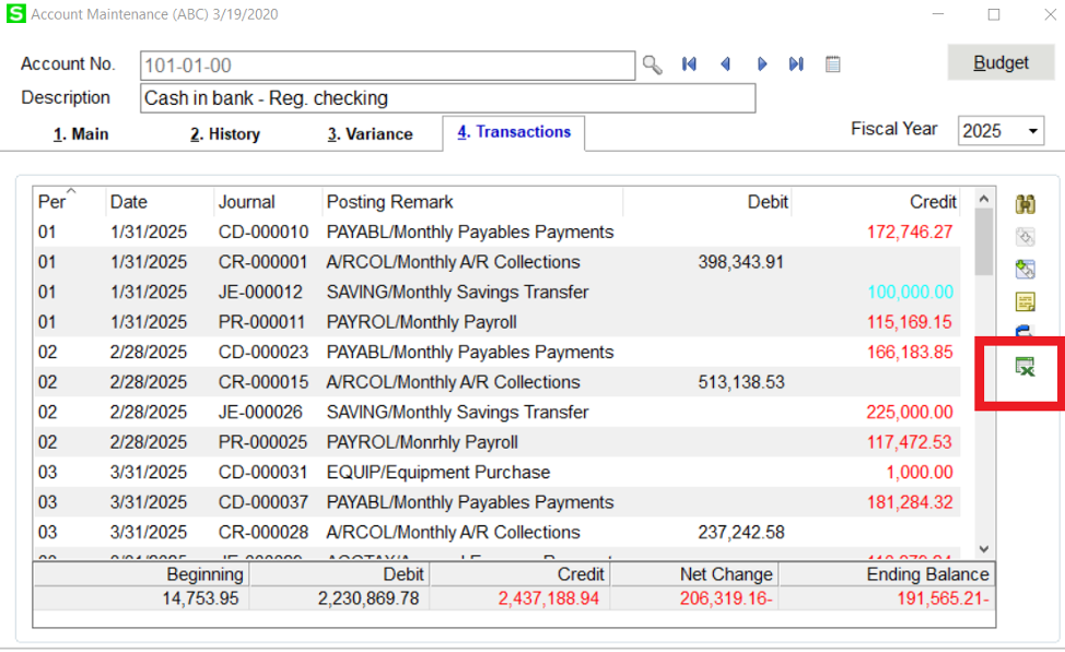 New Export To Excel Feature In Sage 100cloud New Export To Excel Feature In Sage 100cloud