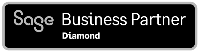 Sage business partner diamond logo.