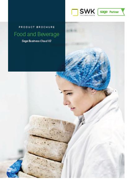 Sage X3 Product Brochure_Food and Beverage