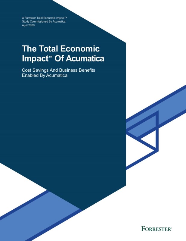 total economic impact acumatica pricing cost buy user license