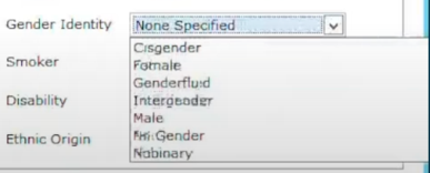 Sage HRMS 2022 Whats New Gender Identity
