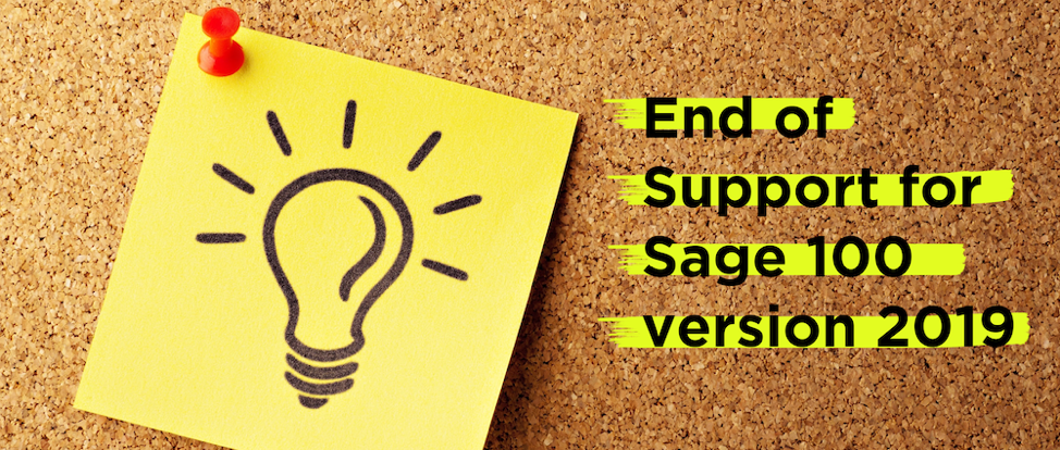 Sage 100 End of Support EOS