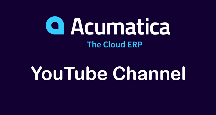 Acumatica YouTube Channel