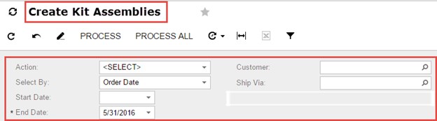 acumatica-create-kit-assemblies