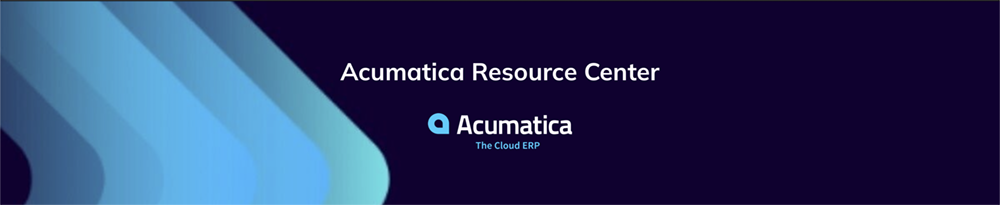 Acumatica Resource Center - SWK