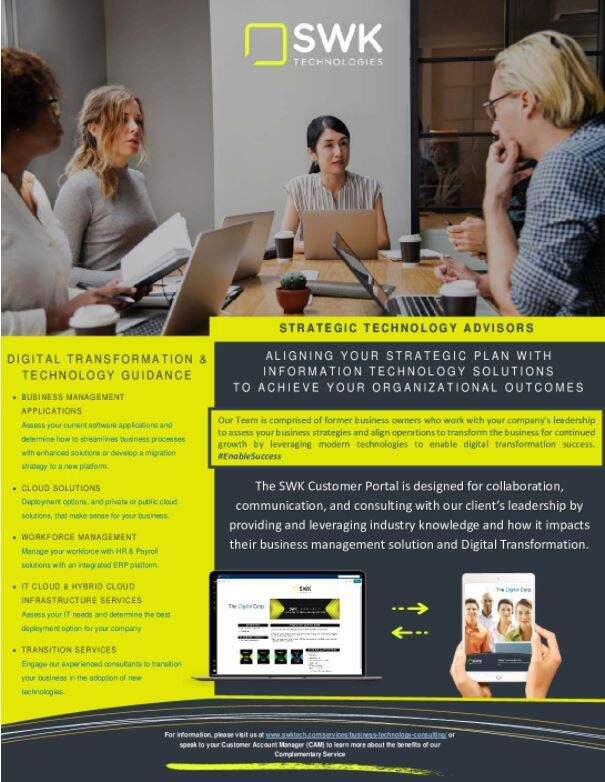 SWK digital transformation and technology guidance.