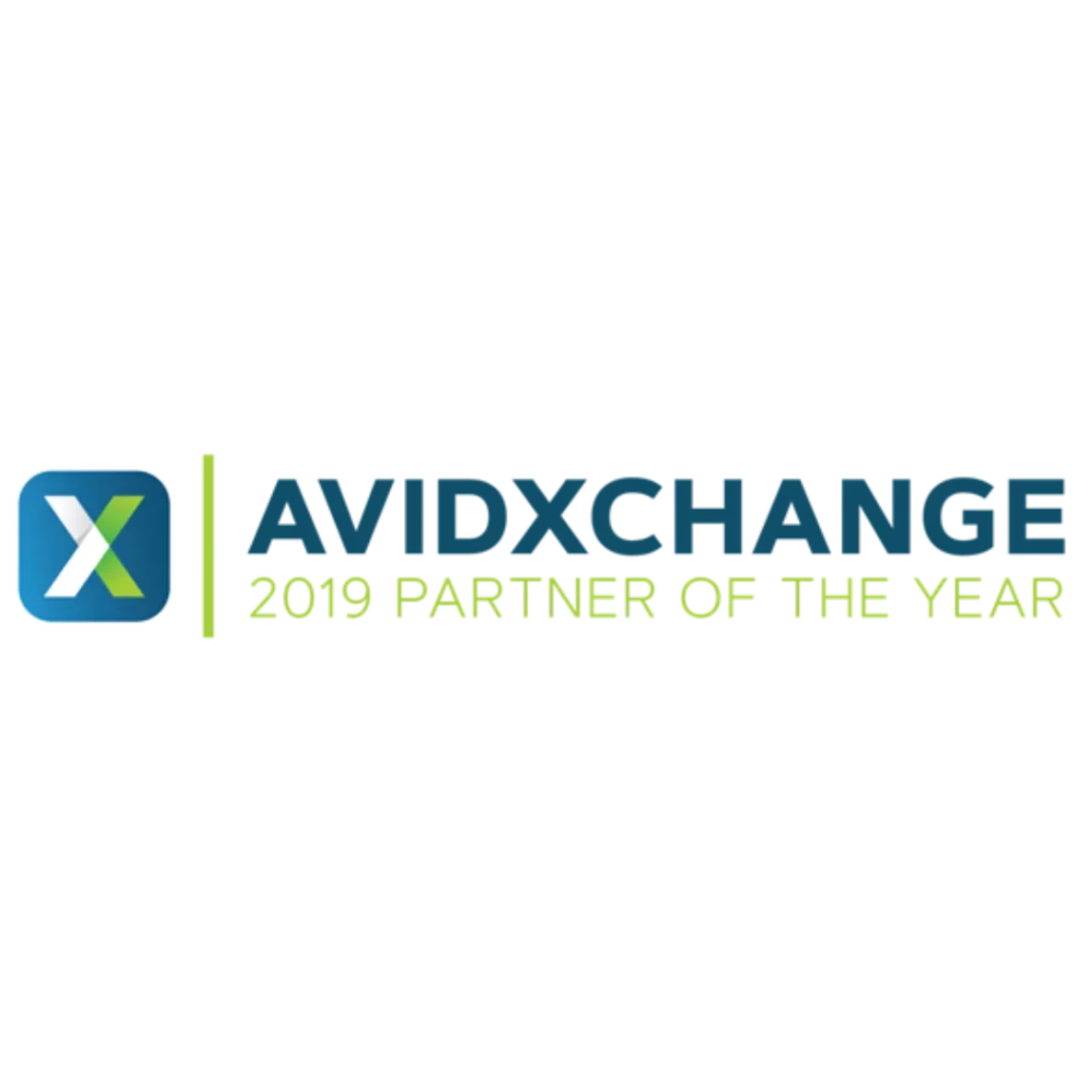 AvidXchange logo on a black background.