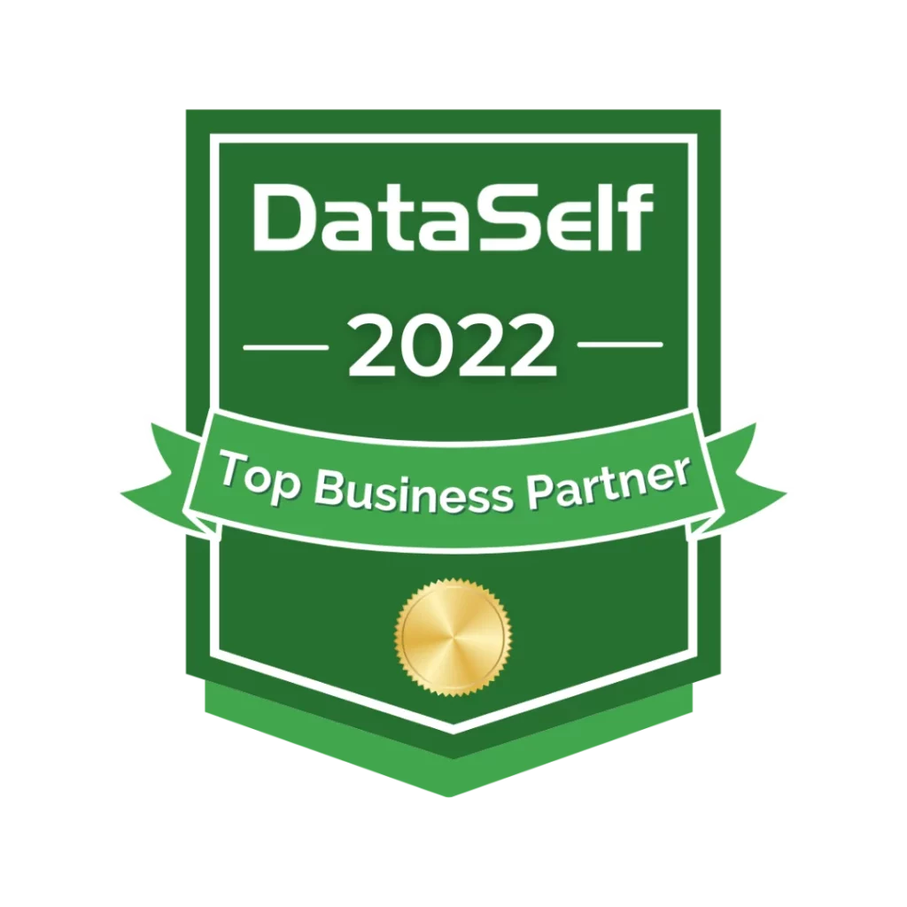 Data self 2021 top business partner.