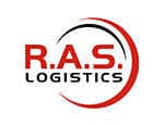 A logo for RAS logistics.