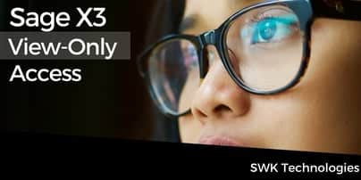 Sage_X3_Tip_of_the_Week_-_Give_View-Only_Access_to_Users_-_SWK_Technologies_image_of_woman_with_glasses.jpg