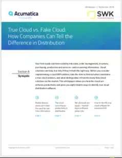 How companies can tell the difference in distribution.