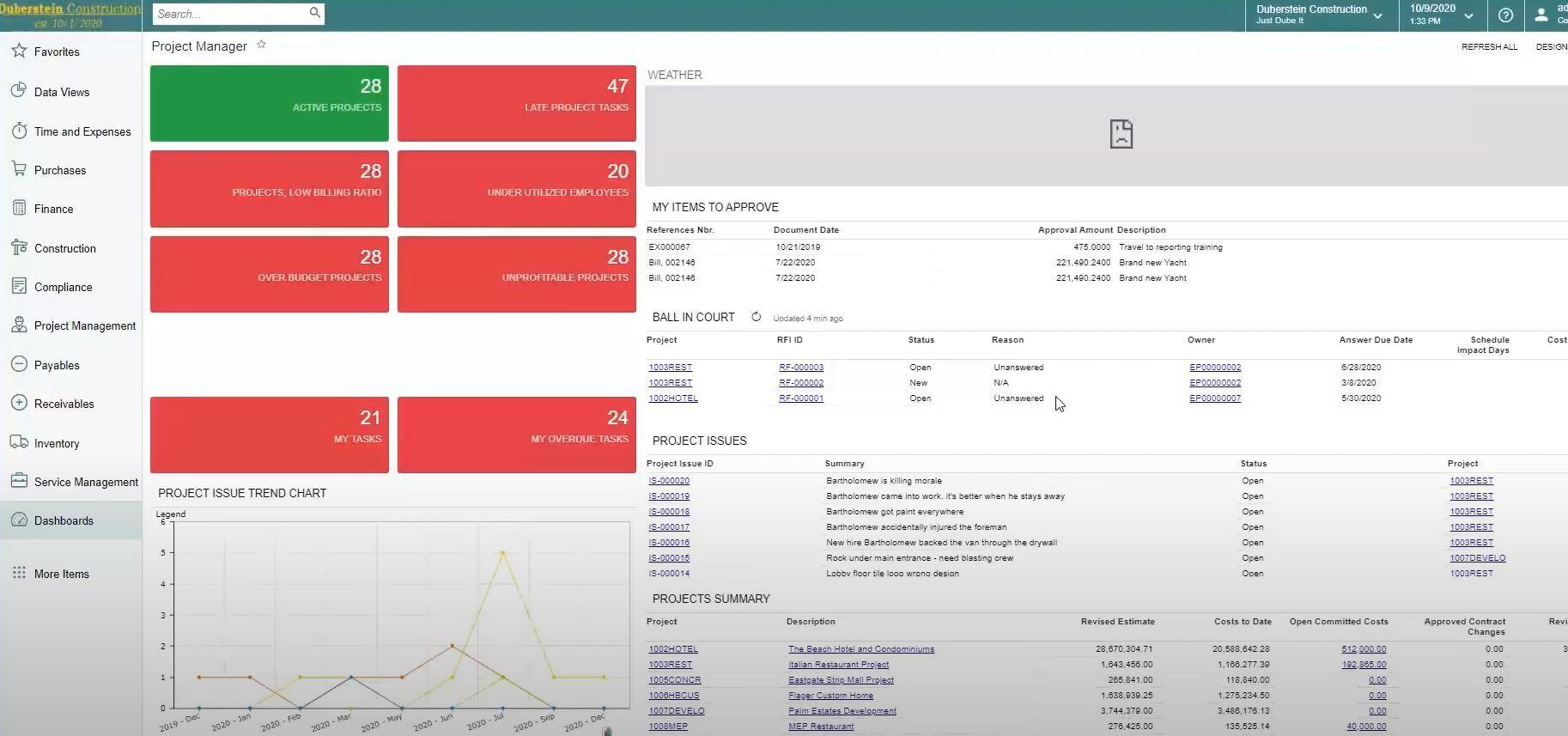 acumatica-construction-project-manager-widgets