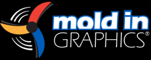 Mold in graphics logo.