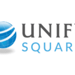Unify square logo on a white background.