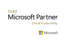 Gold Microsoft partner cloud productivity.