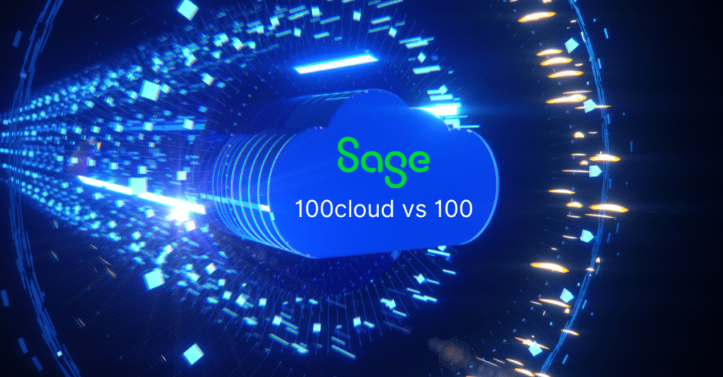 Sage 100 cloud vs 100.