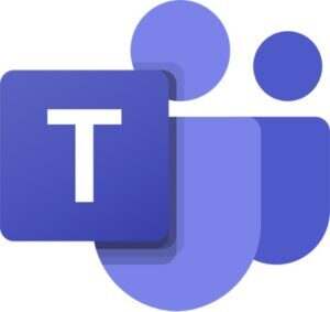 Microsoft Teams logo.