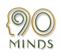 A logo with the title '90 minds'.