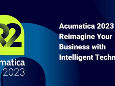 Acumatica 2020 R2 reimagine your business with intelligent technology.