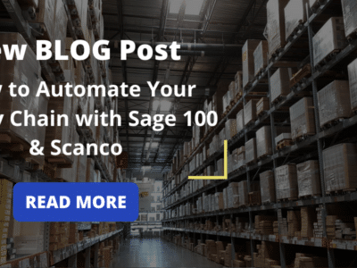 How to automate your supply chain with Sage and scanco.