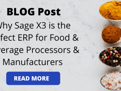 Why xex is the perfect ERP for food & beverage manufacturers.