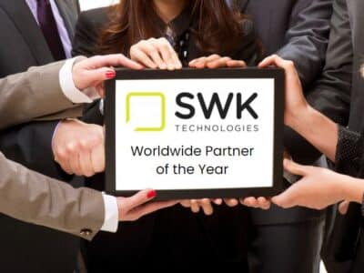 SWK technologies global partner of the year.