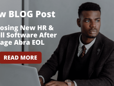 New blog post choosing HR & payroll software after Sage Abra EOL.