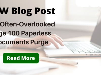 New blog post the often-overlooked Sage 100 documents purge.