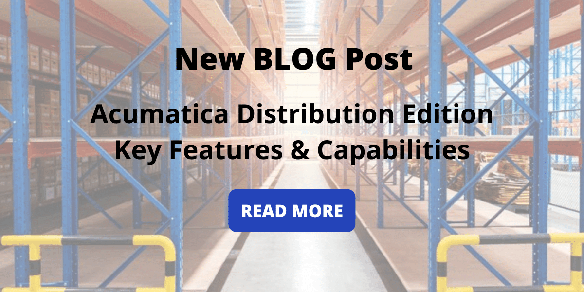 Acumatica Distribution Edition Key Features & Capabilities | SWK