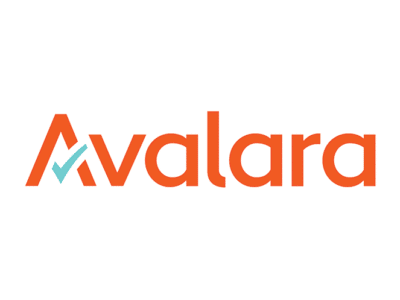 Avalara logo on a white background.