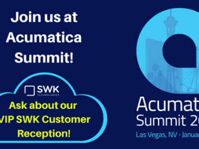 The logo for the Acumatica summit 2020.