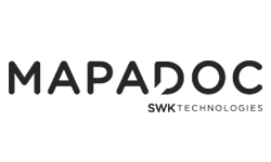 The logo for Mapadoc SWK Technologies.