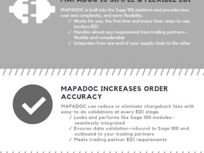 3 reasons why Mapadoc and Sage 100 integrate seamlessly.