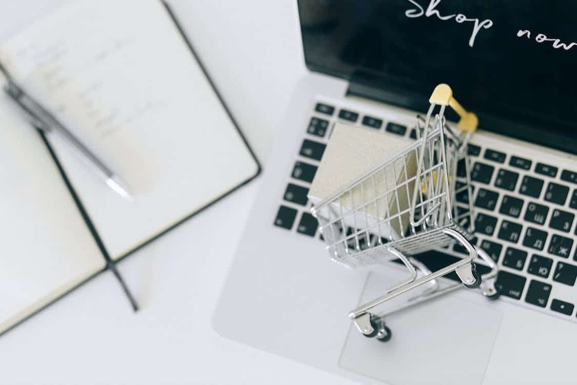 shopping cart on computer for blog How to Navigate eCommerce with or without Amazon