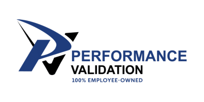The logo for performance validation.