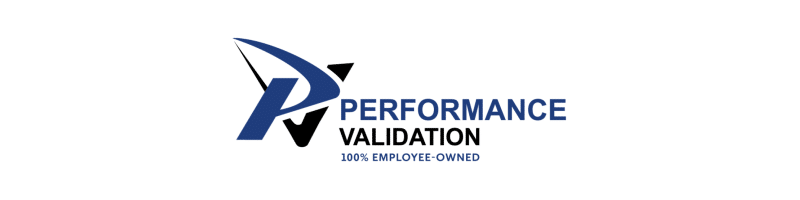 The logo for performance validation.