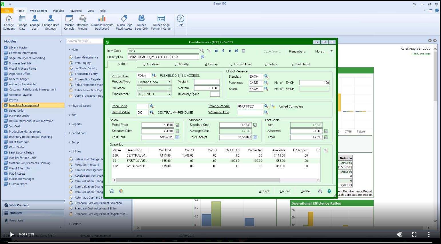 Correct PO Quantities Sage 100 Tips and Tricks SWK Tech