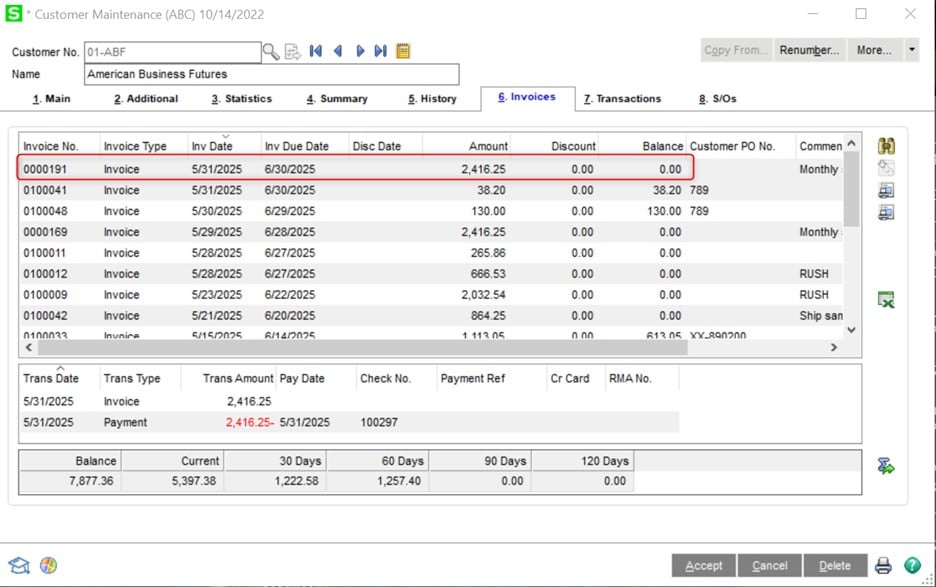 sage-100-cash-receipts-issue-1