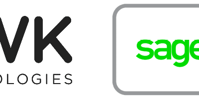 Sage and SWK logos on a white background.