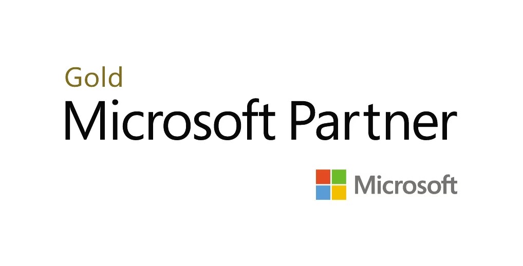Microsoft Gold Partner logo for SWK Technologies