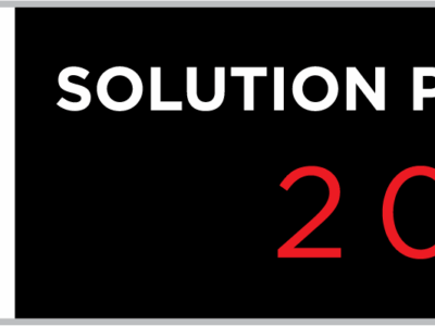 Official logo for CRN's 2025 Solution Provider 500 list, showing The Channel Company logo on left and "Solution Provider 500 2025" text on black background on right