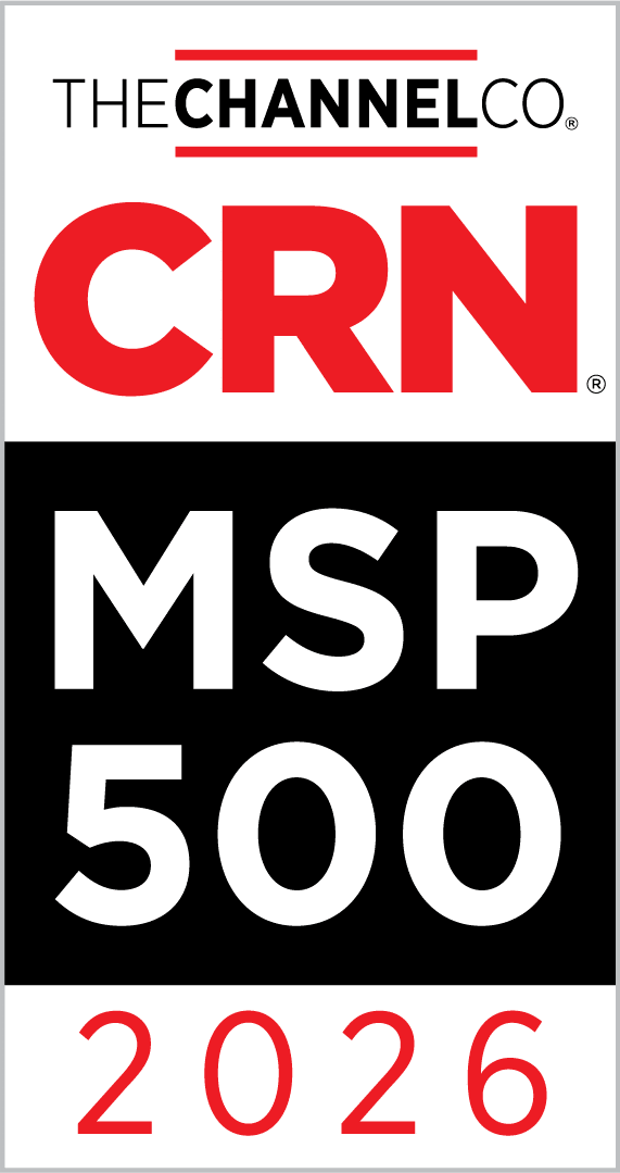 CRN MSP 500 2026 award badge for SWK Technologies recognizing top managed service providers