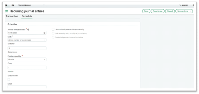 How to Use Recurring Journal Entries in Sage Intacct | SWK Technologies